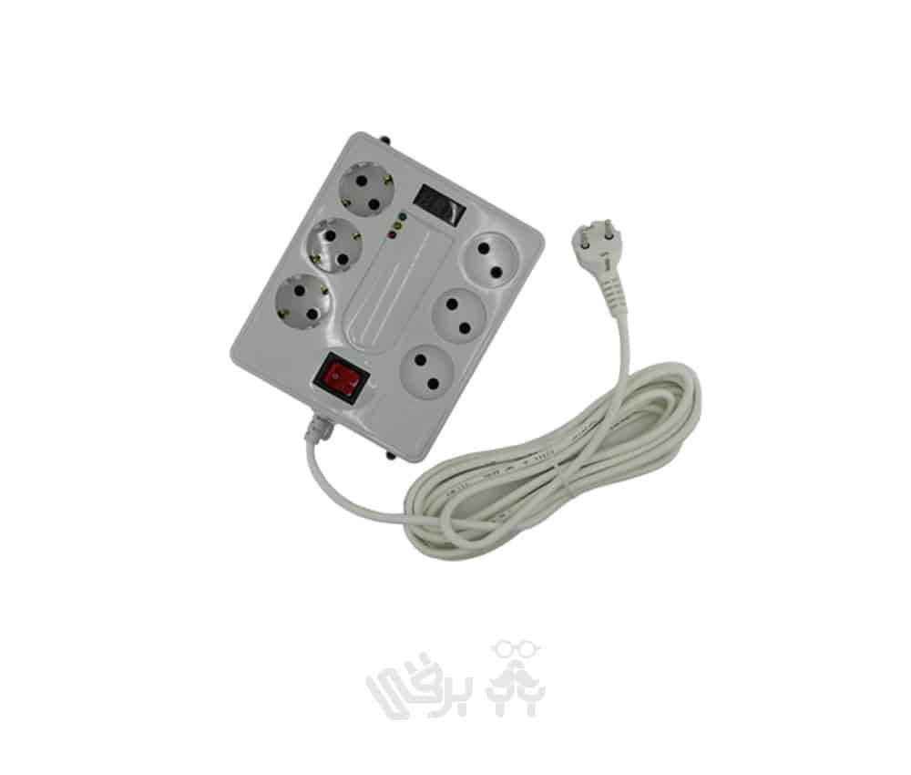 محافظ-ولتاژ-6-خانه-پارت-طرح-قدیم-صوتی-و-تصویری