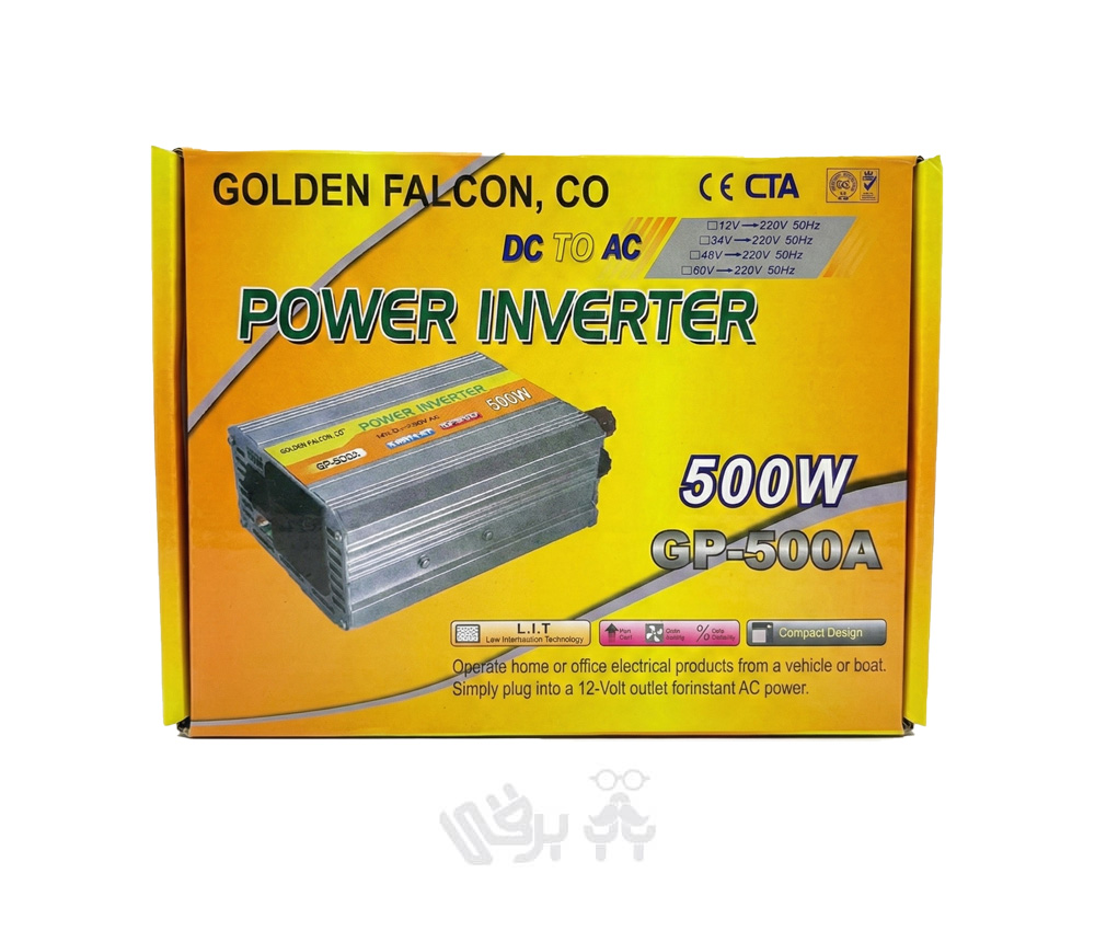 اینورتر 500 وات گلدن فالکون مدل GP-500A