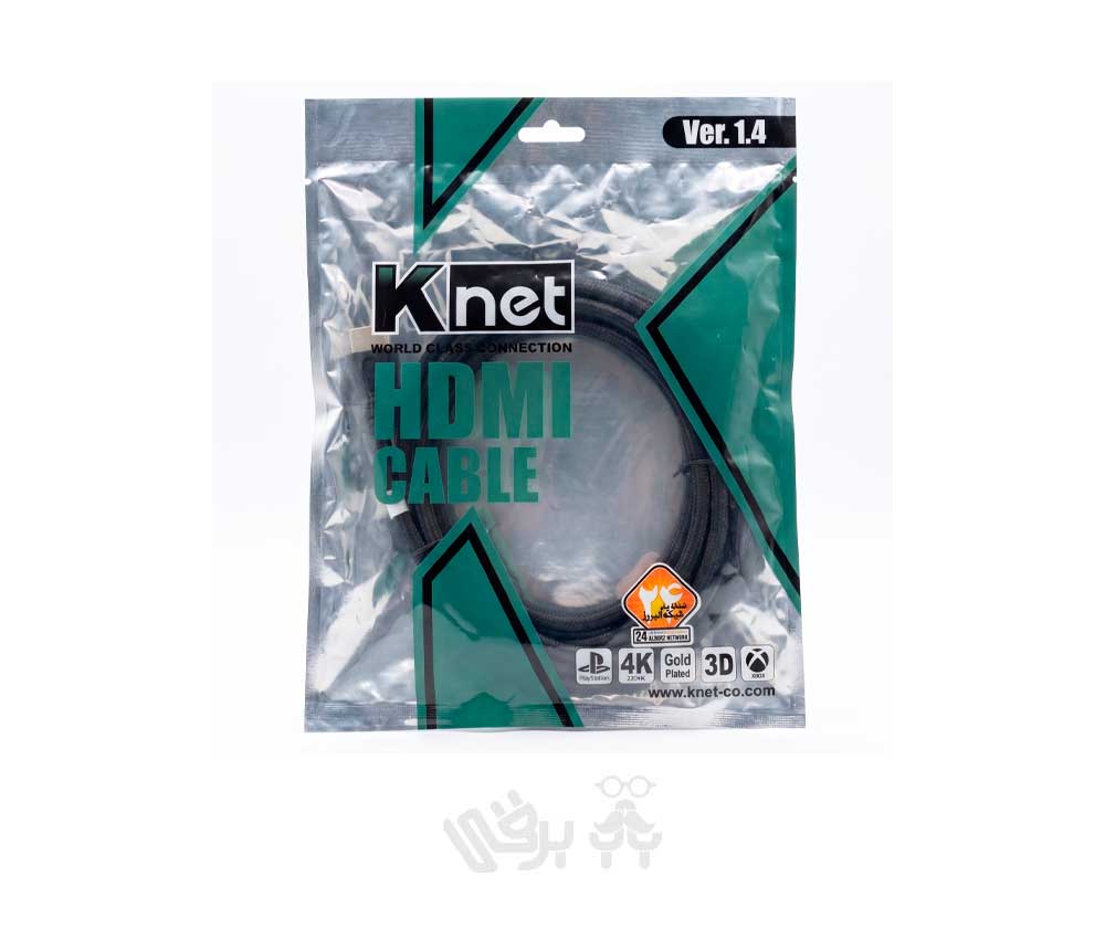 کابل HDMI کی نت (Knet) ورژن 1.4 با پشتیبانی از 4K و 3D